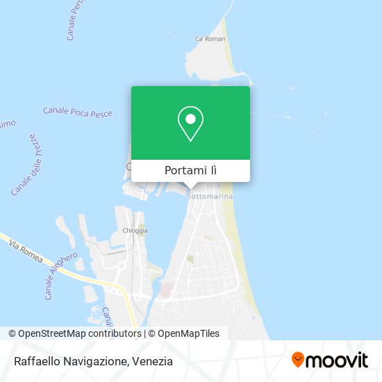 Mappa Raffaello Navigazione