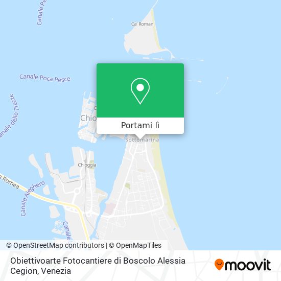 Mappa Obiettivoarte Fotocantiere di Boscolo Alessia Cegion