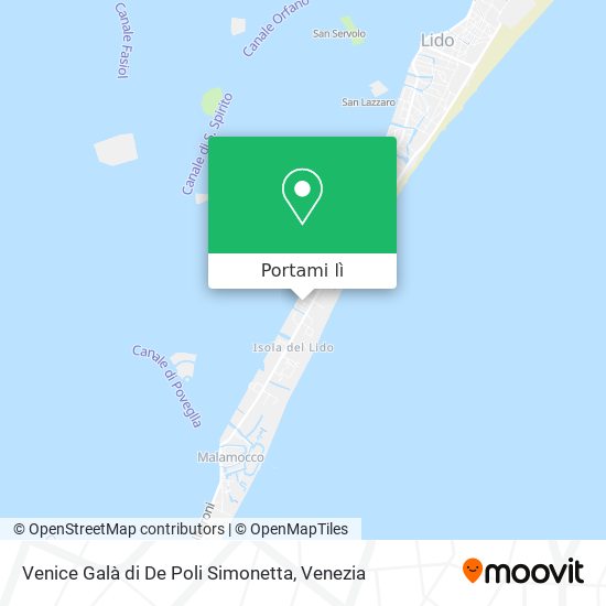 Mappa Venice Galà di De Poli Simonetta