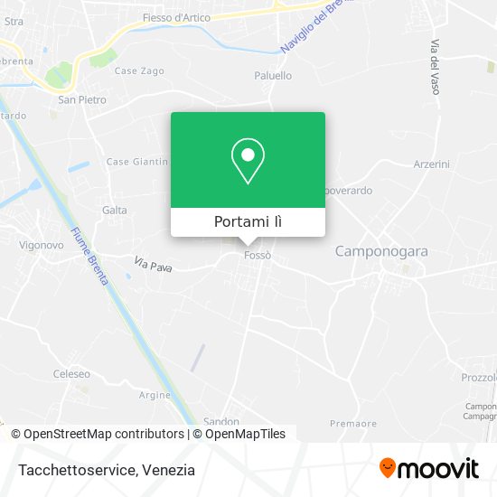 Mappa Tacchettoservice