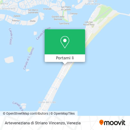Mappa Arteveneziana di Striano Vincenzo