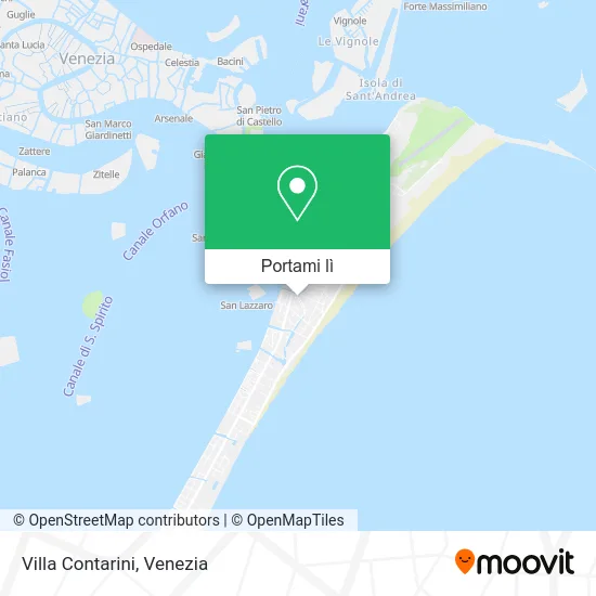 Mappa Villa Contarini