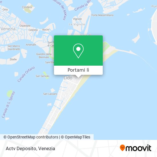 Mappa Actv Deposito