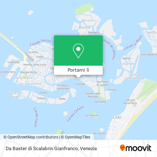 Mappa Da Baster di Scalabrin Gianfranco