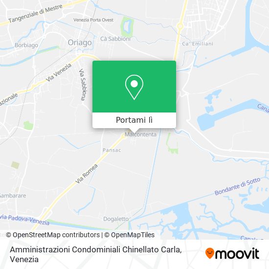 Mappa Amministrazioni Condominiali Chinellato Carla