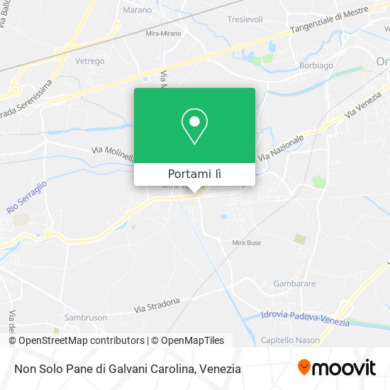 Mappa Non Solo Pane di Galvani Carolina