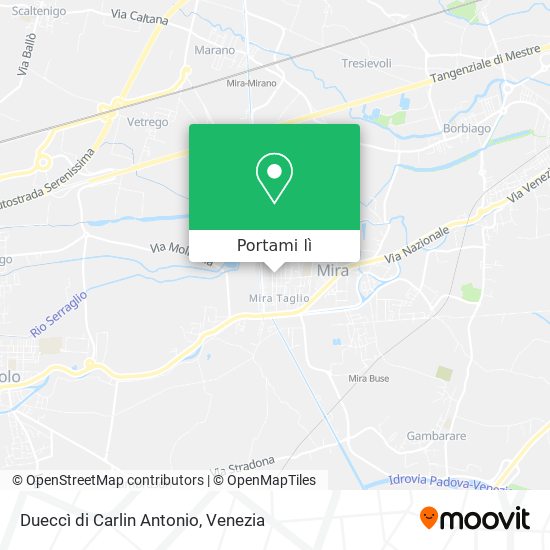 Mappa Dueccì di Carlin Antonio