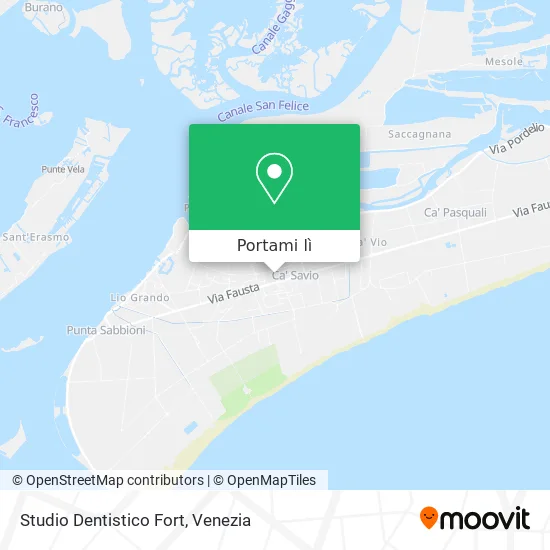 Mappa Studio Dentistico Fort