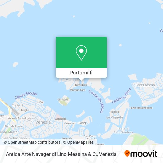 Mappa Antica Arte Navager di Lino Messina & C.