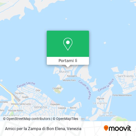 Mappa Amici per la Zampa di Bon Elena