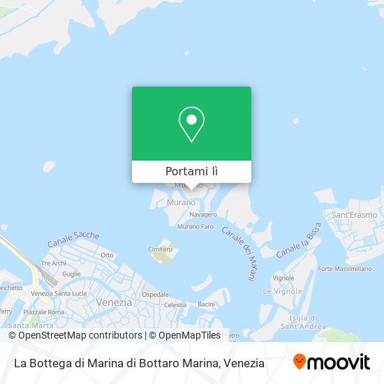Mappa La Bottega di Marina di Bottaro Marina