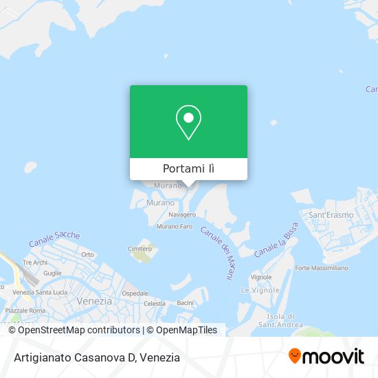 Mappa Artigianato Casanova D