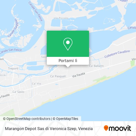 Mappa Marangon Depot Sas di Veronica Szep