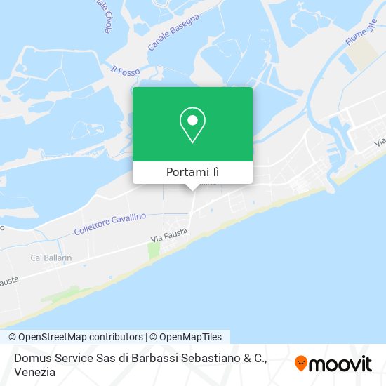 Mappa Domus Service Sas di Barbassi Sebastiano & C.