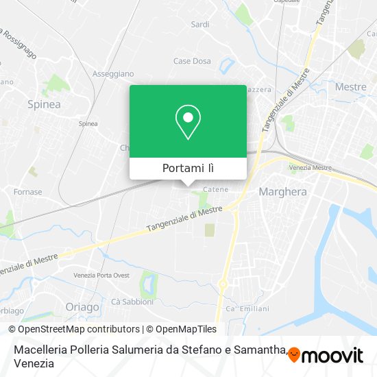 Mappa Macelleria Polleria Salumeria da Stefano e Samantha