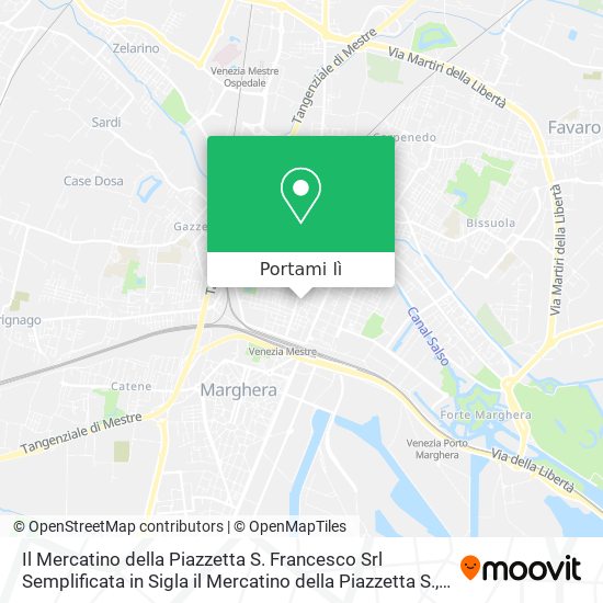 Mappa Il Mercatino della Piazzetta S. Francesco Srl Semplificata in Sigla il Mercatino della Piazzetta S.