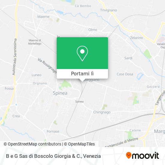 Mappa B e G Sas di Boscolo Giorgia & C.
