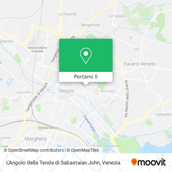 Mappa L'Angolo della Tenda di Sabastaian John
