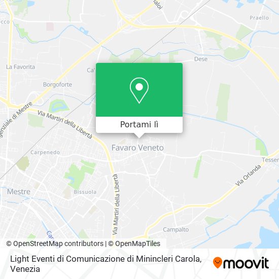 Mappa Light Eventi di Comunicazione di Minincleri Carola