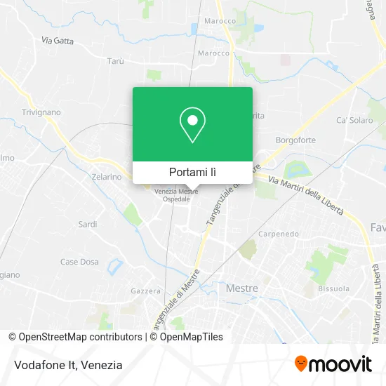 Mappa Vodafone It