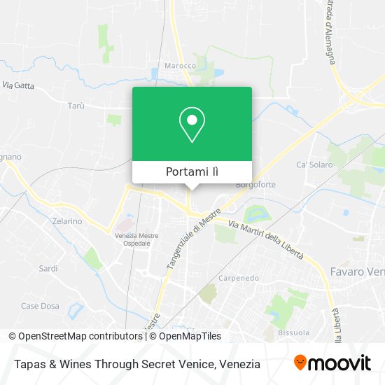 Mappa Tapas & Wines Through Secret Venice