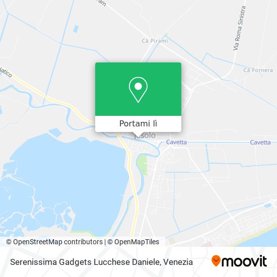 Mappa Serenissima Gadgets Lucchese Daniele