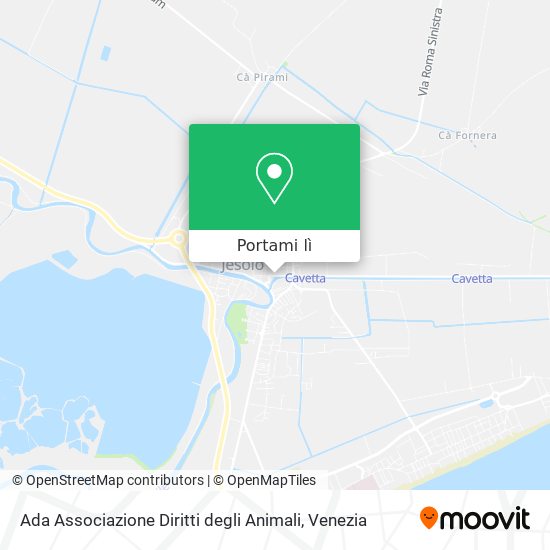 Mappa Ada Associazione Diritti degli Animali