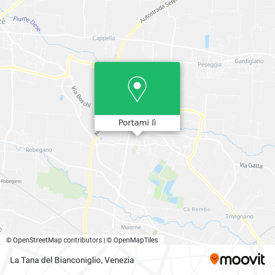 Mappa La Tana del Bianconiglio