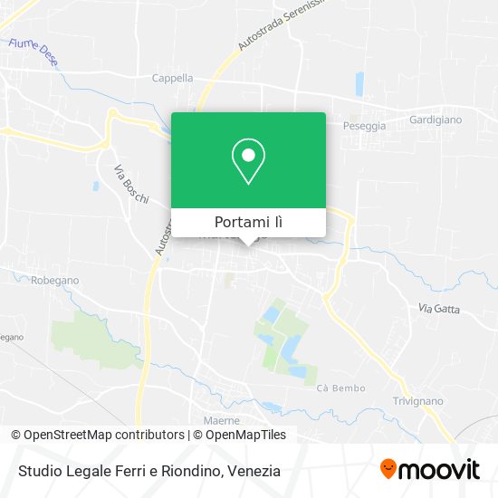 Mappa Studio Legale Ferri e Riondino