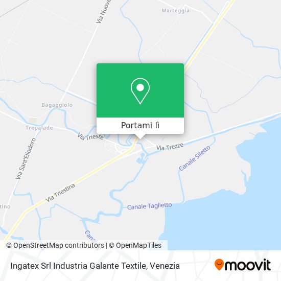 Mappa Ingatex Srl Industria Galante Textile