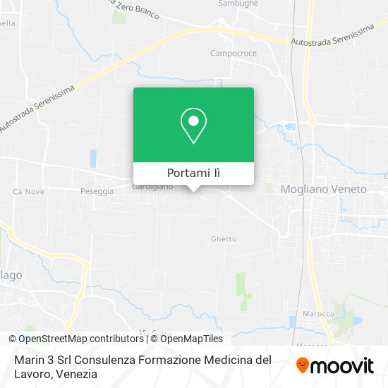 Mappa Marin 3 Srl Consulenza Formazione Medicina del Lavoro