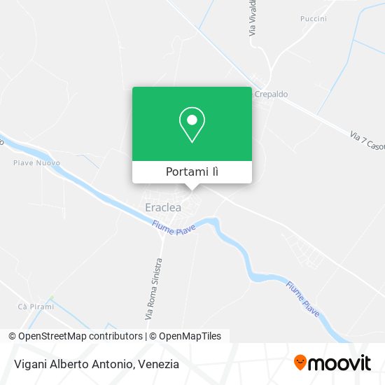 Mappa Vigani Alberto Antonio