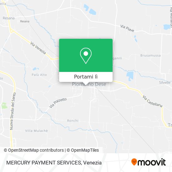 Mappa MERCURY PAYMENT SERVICES