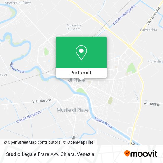 Mappa Studio Legale Frare Avv. Chiara