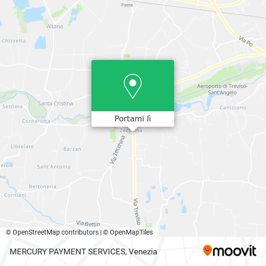 Mappa MERCURY PAYMENT SERVICES