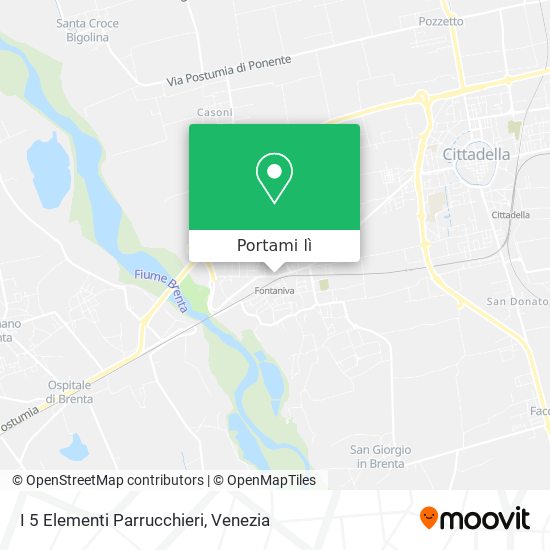 Mappa I 5 Elementi Parrucchieri