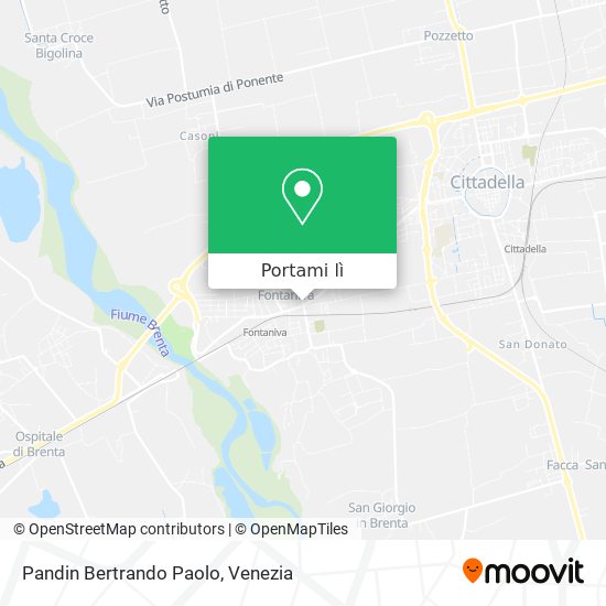 Mappa Pandin Bertrando Paolo