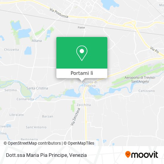 Mappa Dott.ssa Maria Pia Principe