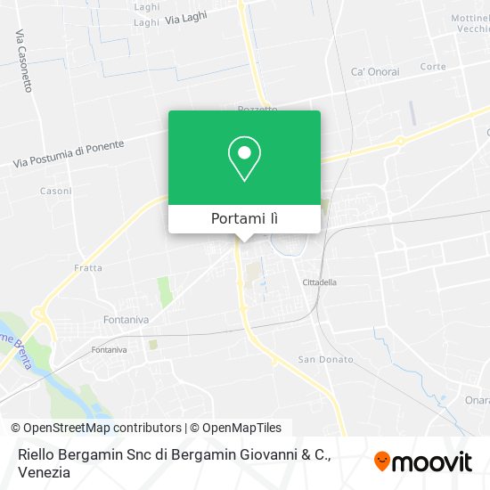 Mappa Riello Bergamin Snc di Bergamin Giovanni & C.