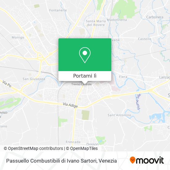Mappa Passuello Combustibili di Ivano Sartori