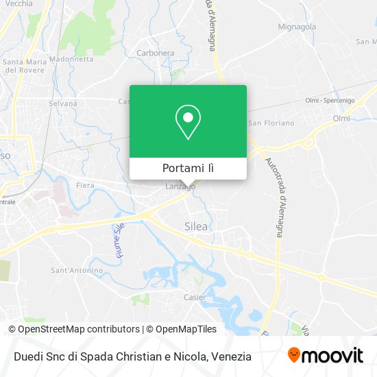 Mappa Duedi Snc di Spada Christian e Nicola