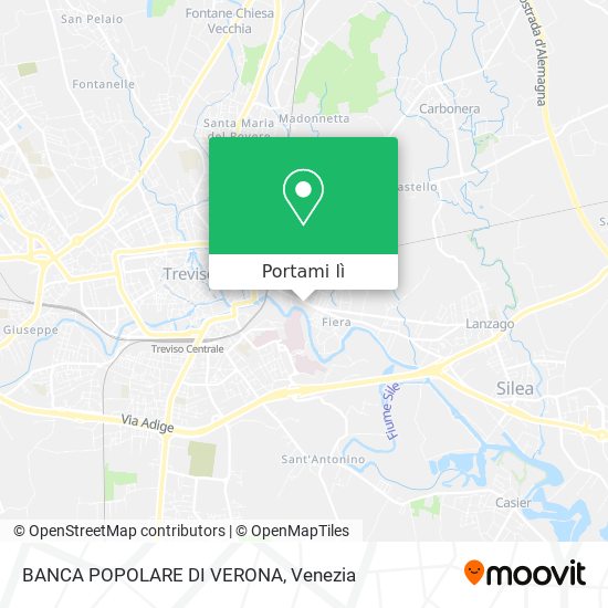 Mappa BANCA POPOLARE DI VERONA