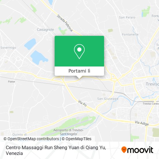 Mappa Centro Massaggi Run Sheng Yuan di Qiang Yu