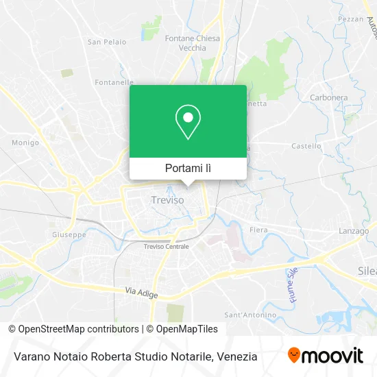 Mappa Varano Notaio Roberta Studio Notarile