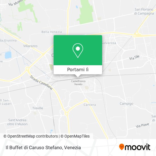 Mappa Il Buffet di Caruso Stefano