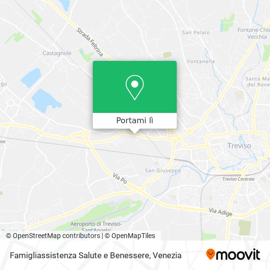 Mappa Famigliassistenza Salute e Benessere