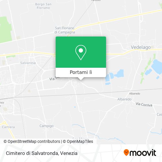 Mappa Cimitero di Salvatronda