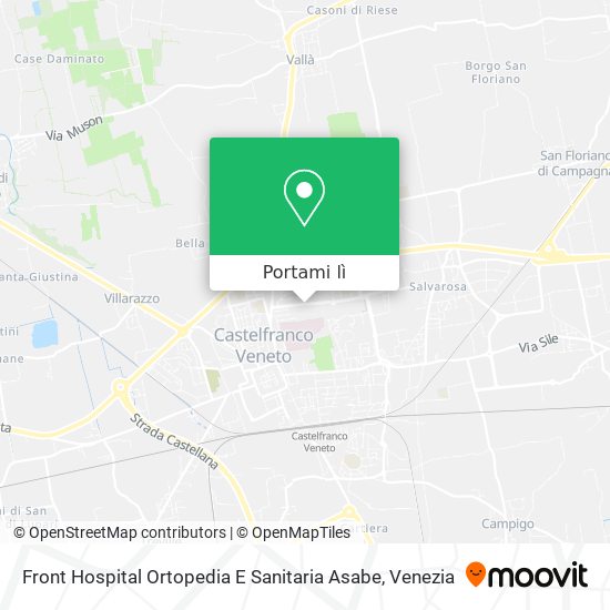 Mappa Front Hospital Ortopedia E Sanitaria Asabe