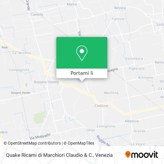 Mappa Quake Ricami di Marchiori Claudio & C.