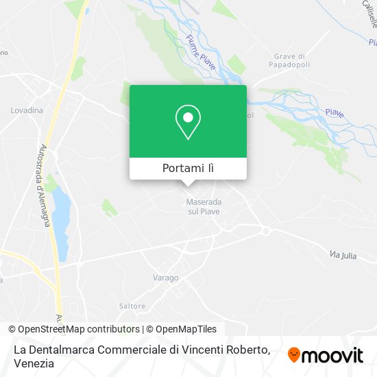 Mappa La Dentalmarca Commerciale di Vincenti Roberto